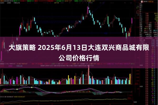 大旗策略 2025年6月13日大连双兴商品城有限公司价格行情