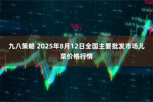 九八策略 2025年8月12日全国主要批发市场儿菜价格行情
